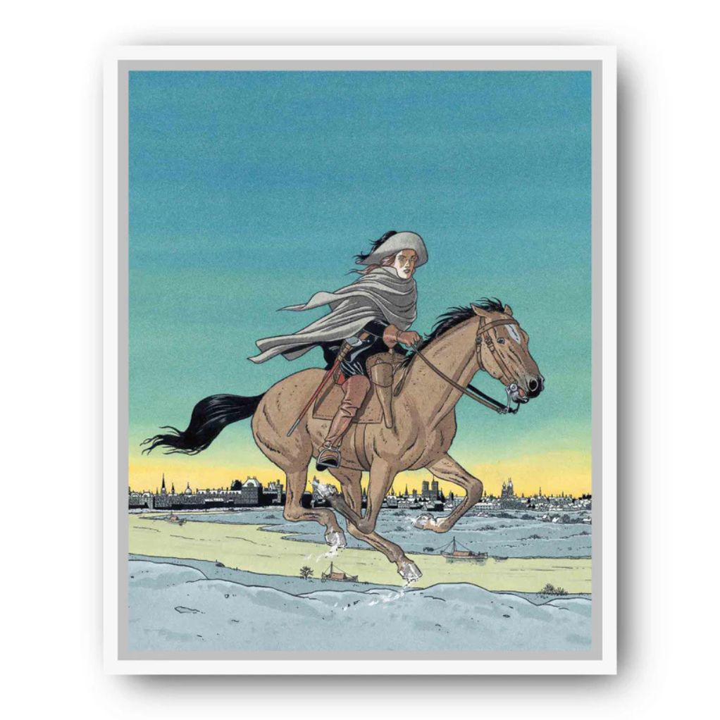 Tableau Les 7 vies de l'épervier 2 - Cheval au galop 1 - secondaire-6