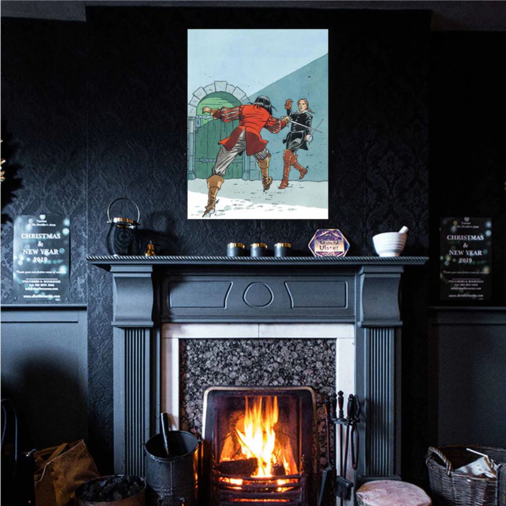 Tableau Les 7 vies de l'épervier 4 - Duel épée - secondaire-1