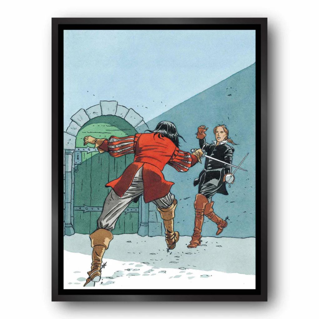 Tableau Les 7 vies de l'épervier 4 - Duel épée - secondaire-5