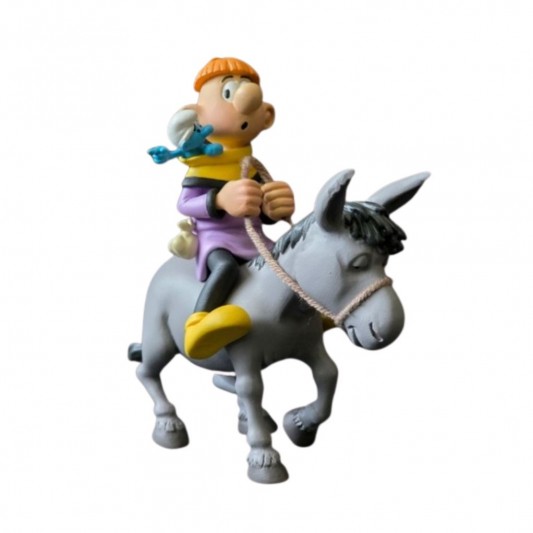 Figurine Olivier sur son âne & Le Schtroumpf Financier - secondaire-7