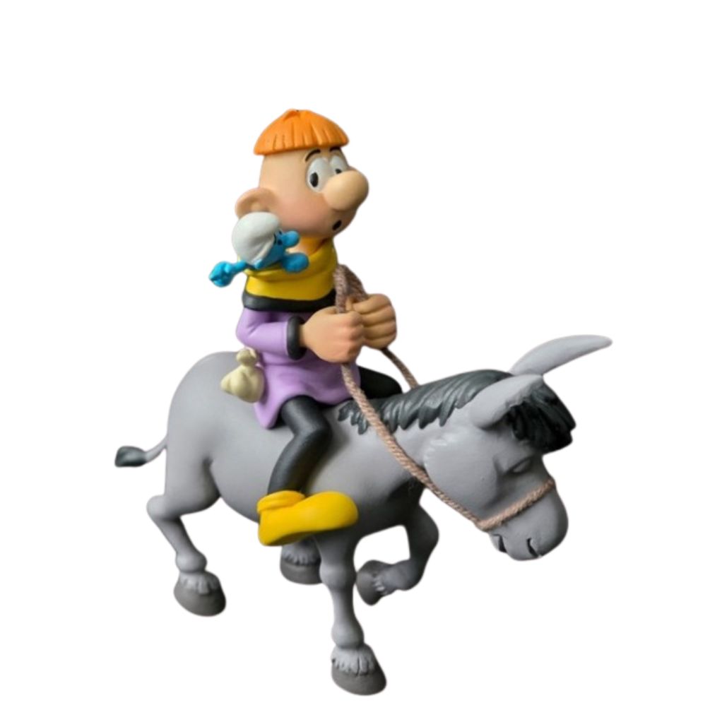 Figurine Olivier sur son âne & Le Schtroumpf Financier - secondaire-8