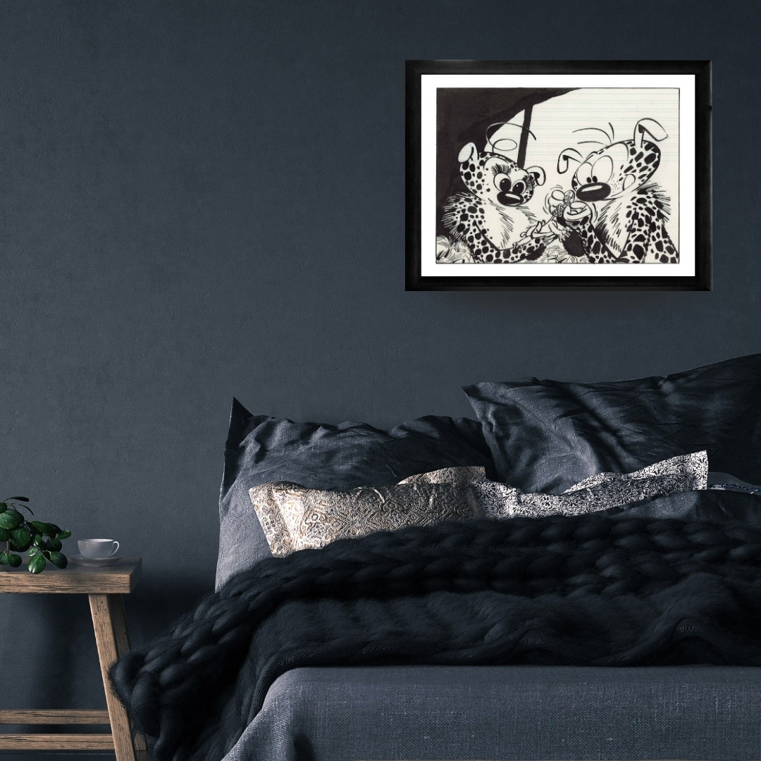 Digigraphie Marsupilami - secondaire-1
