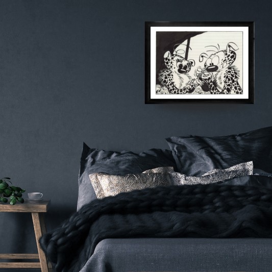 Digigraphie Marsupilami - secondaire-1
