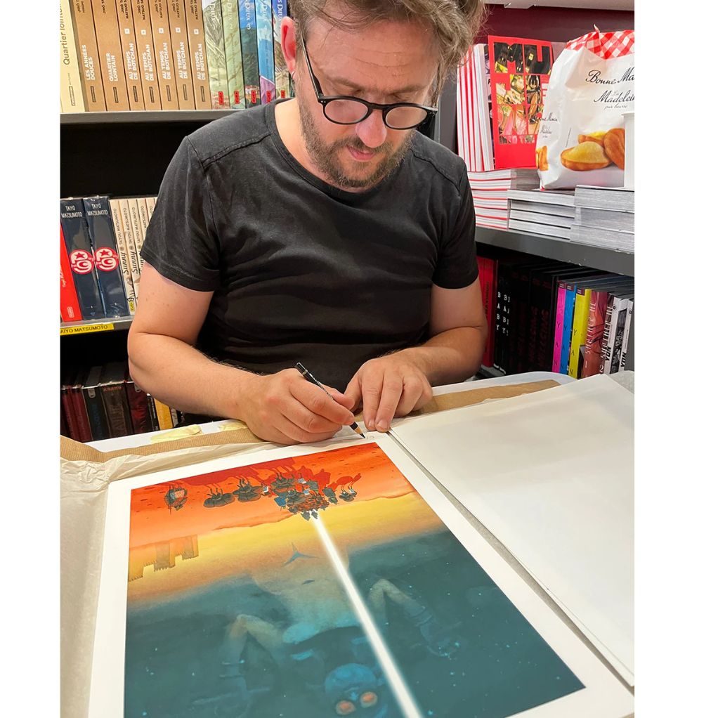 Tirage d'art le Marche-Lune - Simon Spruyt - secondaire-3