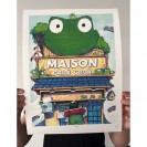 Tirage d'art Maison Croâ Croâ - La Grenouille - secondaire-1