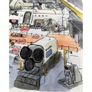 Tirage d'art - Space Montaigne - secondaire-3