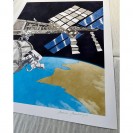 Tirage d'art - Dans la combi de Thomas Pesquet - secondaire-2