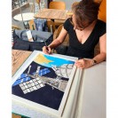 Tirage d'art - Dans la combi de Thomas Pesquet - secondaire-4