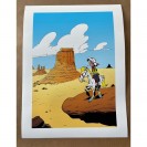 Tirage Canyon Apache Lucky Luke exclusivité 9e Store - secondaire-1