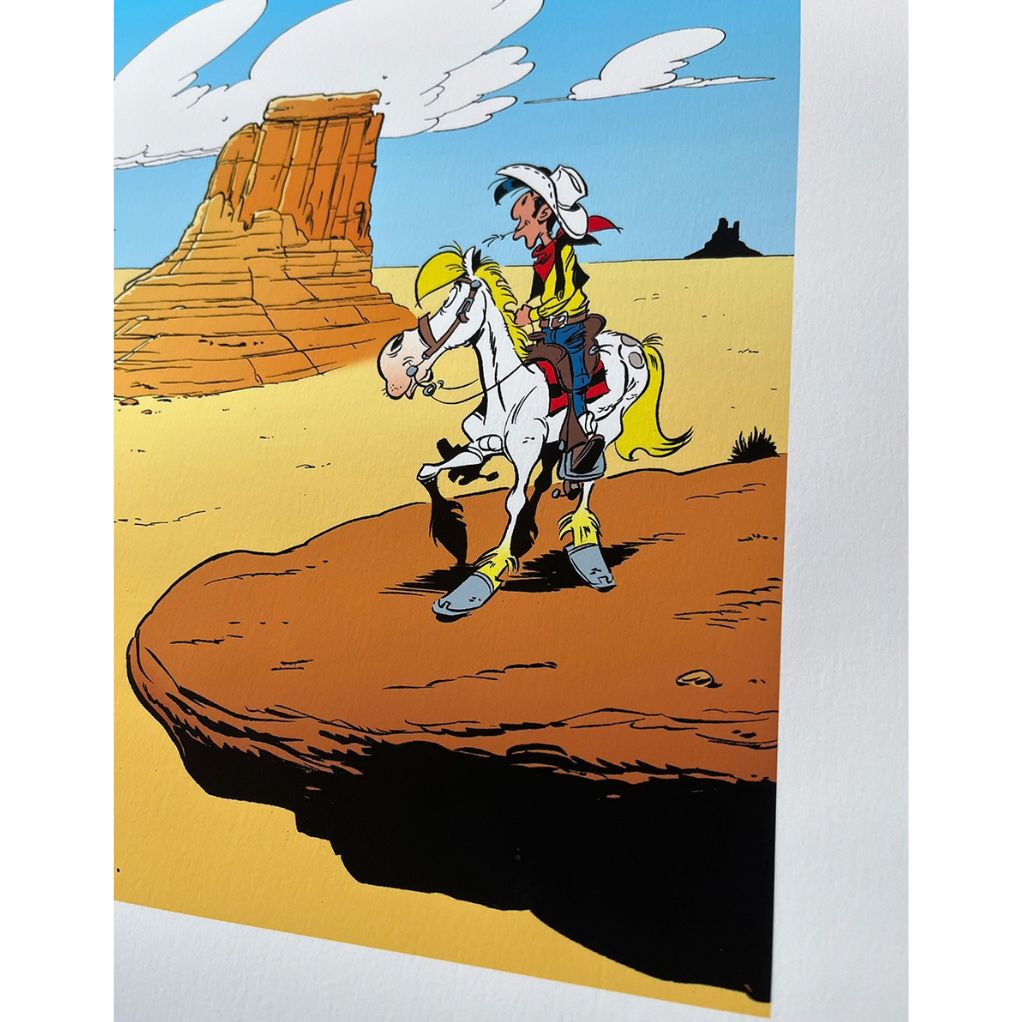 Tirage Canyon Apache Lucky Luke exclusivité 9e Store - secondaire-2