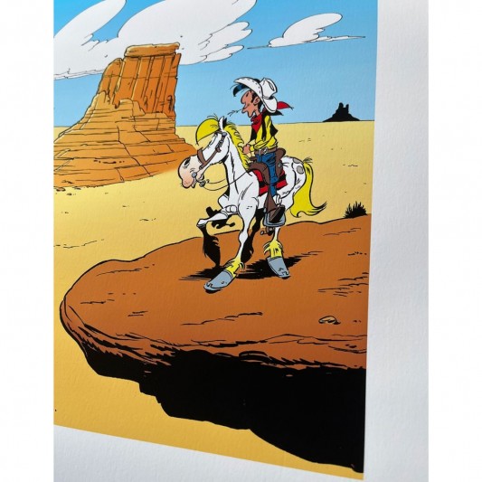 Tirage Canyon Apache Lucky Luke exclusivité 9e Store - secondaire-2