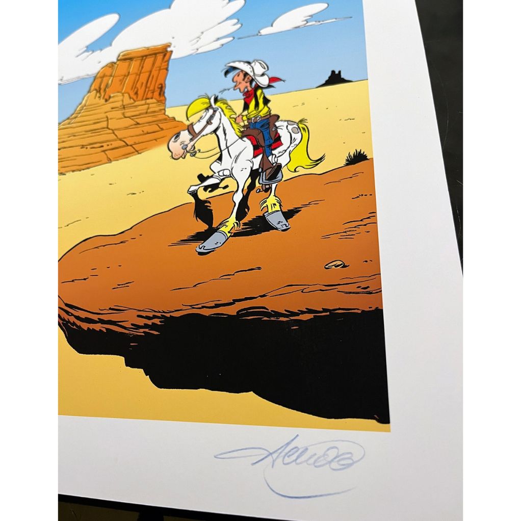 Tirage Canyon Apache Lucky Luke exclusivité 9e Store - secondaire-5