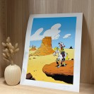 Tirage Canyon Apache Lucky Luke exclusivité 9e Store - secondaire-7