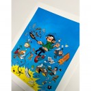 Tirage d'art - Gaston Des Boum et Des Paf - exclusivité 9e Store - secondaire-1