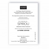 Arrt print, Spirou et Fantasio by Schwartz and Yann, The Leopard woman, on the roofs