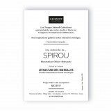 Arrt print, Spirou et Fantasio by Schwartz and Yann, The green of grey groom, The Marolles' Kastar,Achtung !