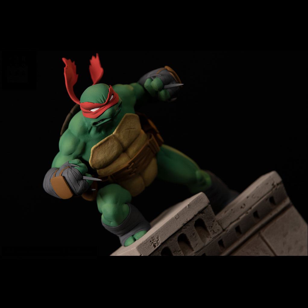 Figurine Fariboles Teenage mutant Ninja Turtles, Raphael - secondaire-1