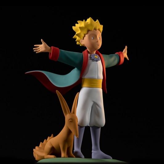 Figurine Le Petit Prince et le Renard par Fariboles - secondaire-3