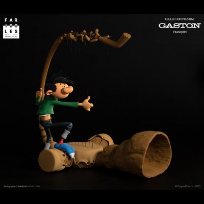 Figurine Gaston Fariboles - Gaston et son Gaffophone - secondaire-6