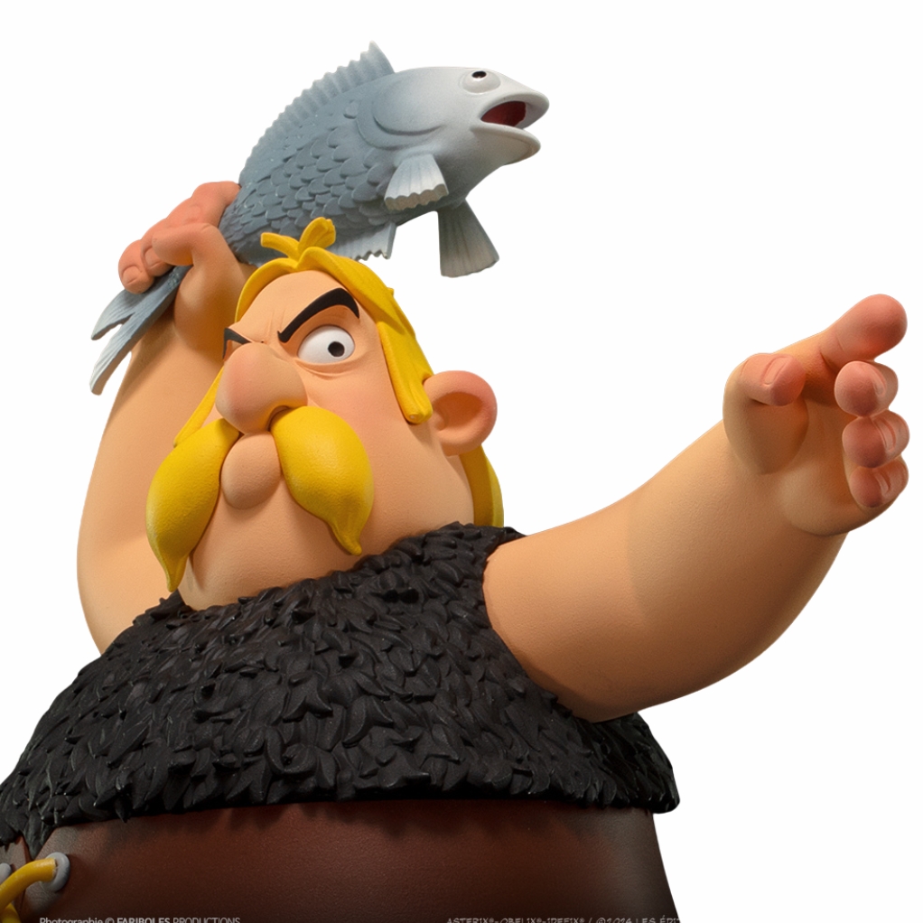Figurine Fariboles Astérix - Ordralfabétix le poissonnier - secondaire-2