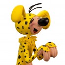 Figurine Fariboles Collection Classique - Gaston déguisé en Marsupilami - secondaire-2