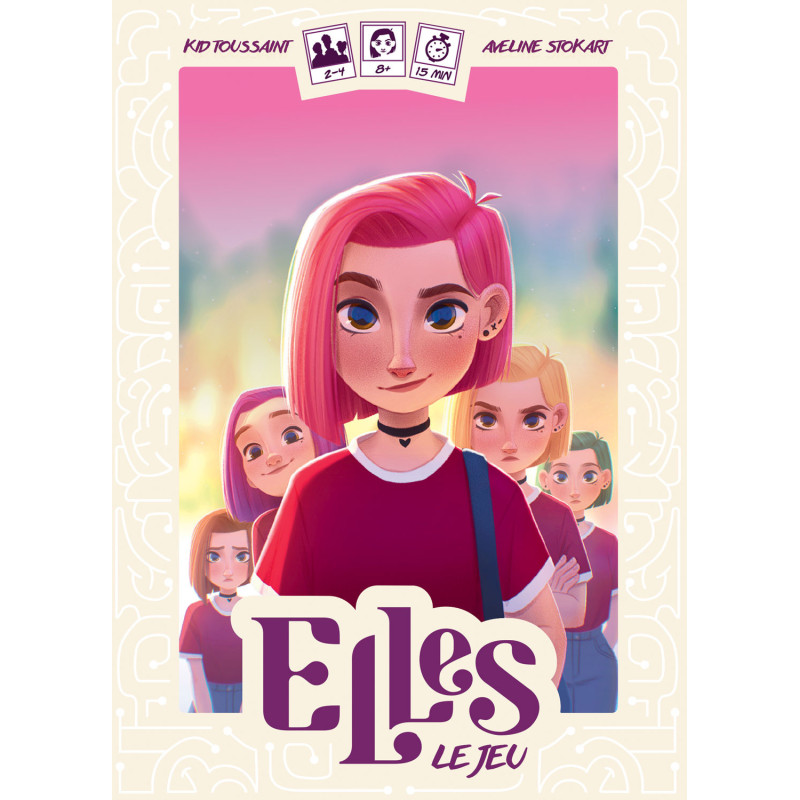 Jeu de cartes Elles - secondaire-1