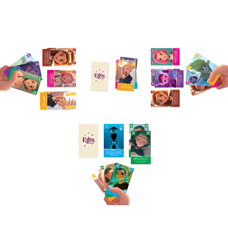 Jeu de cartes Elles - secondaire-3
