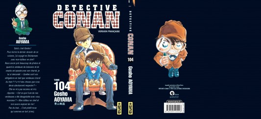 Jaquette Détective Conan T104 - 9EME STORE - secondaire-1