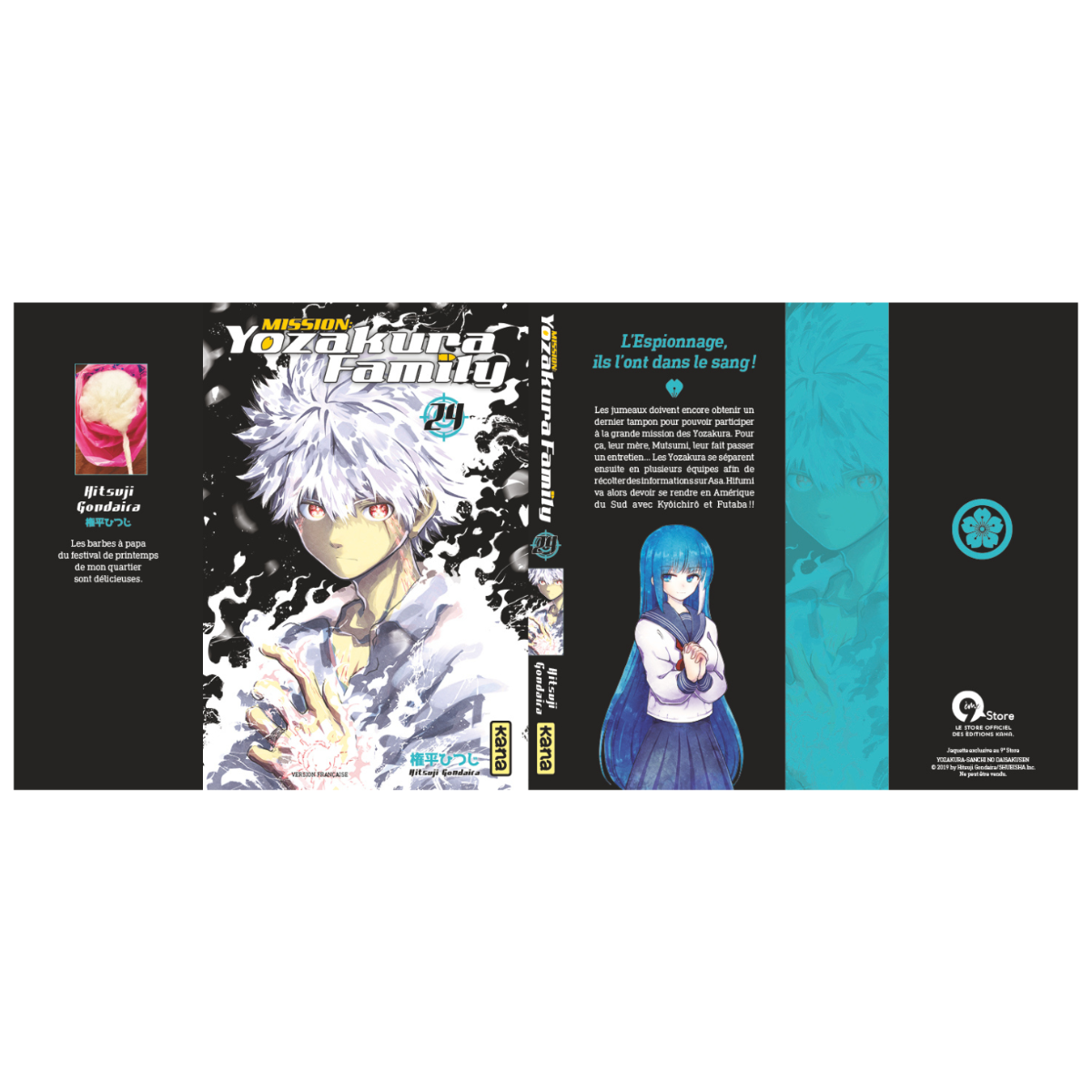 Jaquette Mission : Yozakura Family T24 - 9EME STORE - secondaire-1