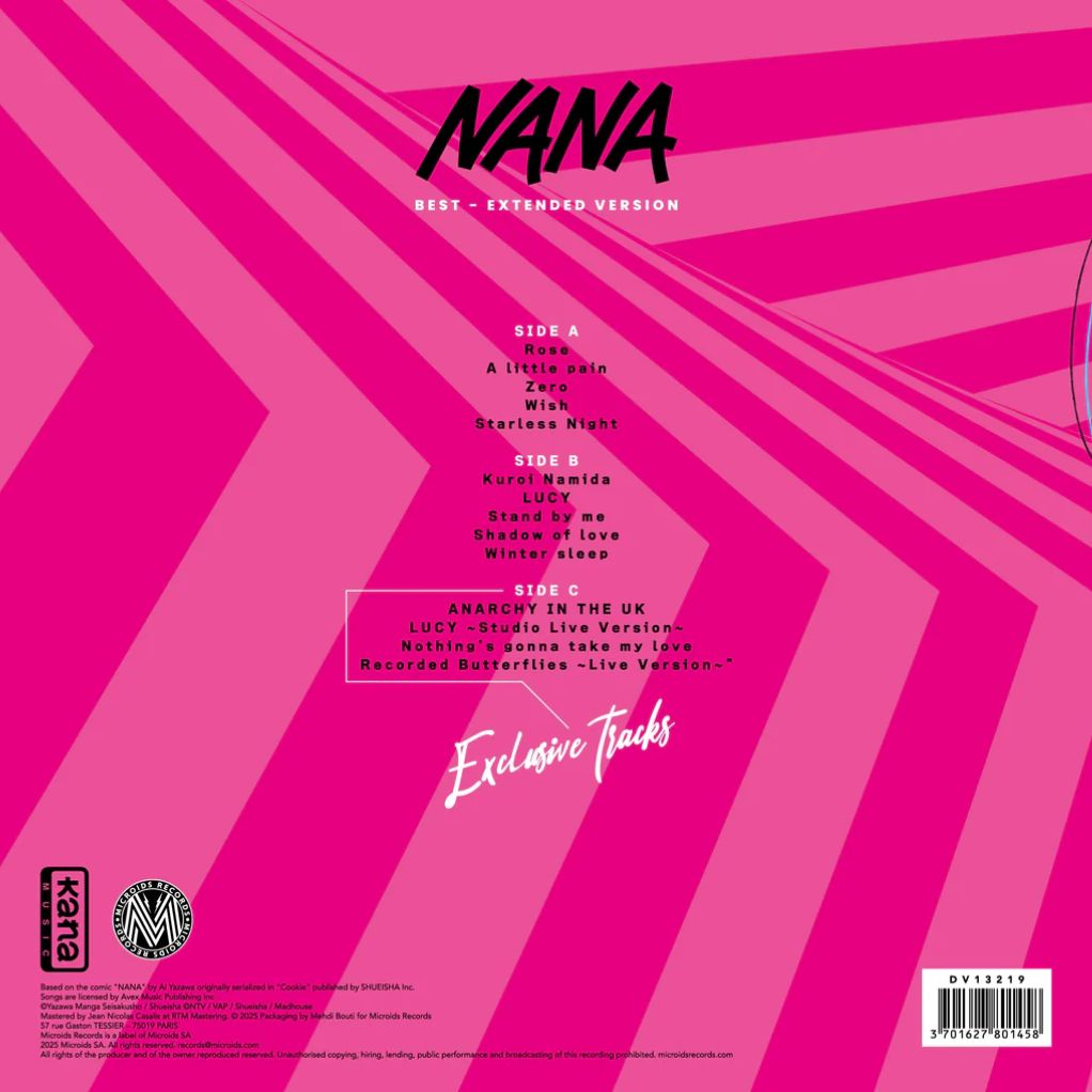 Vinyle Nana - Best Extended Version - secondaire-2