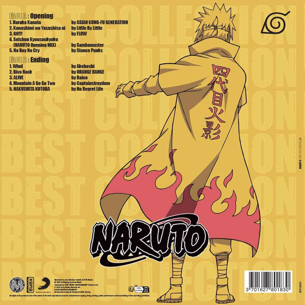 Vinyle Naruto - best collection - édition limitée Minato - secondaire-2