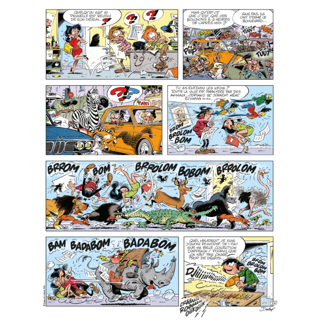 GASTON 2- puzzle 1000 pièces - secondaire-1