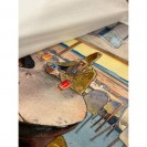 Artprint - Mesa rouge - secondaire-1