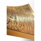 Sérigraphie - Le rêve du Major (Crâne) - Version Gold - secondaire-3