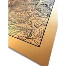 Sérigraphie - Le rêve du Major (Crâne) - Version Gold - secondaire-4