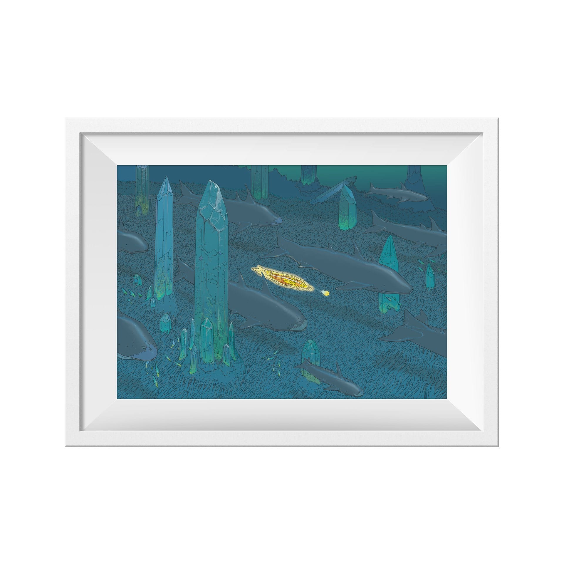 Affiche Moebius - Cristal Sea - secondaire-1