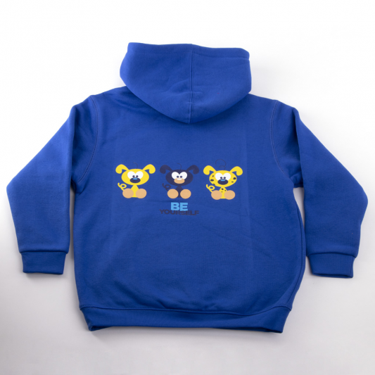 Sweat à Capuche enfant - Marsupilami bleu 3/4 ans - secondaire-1