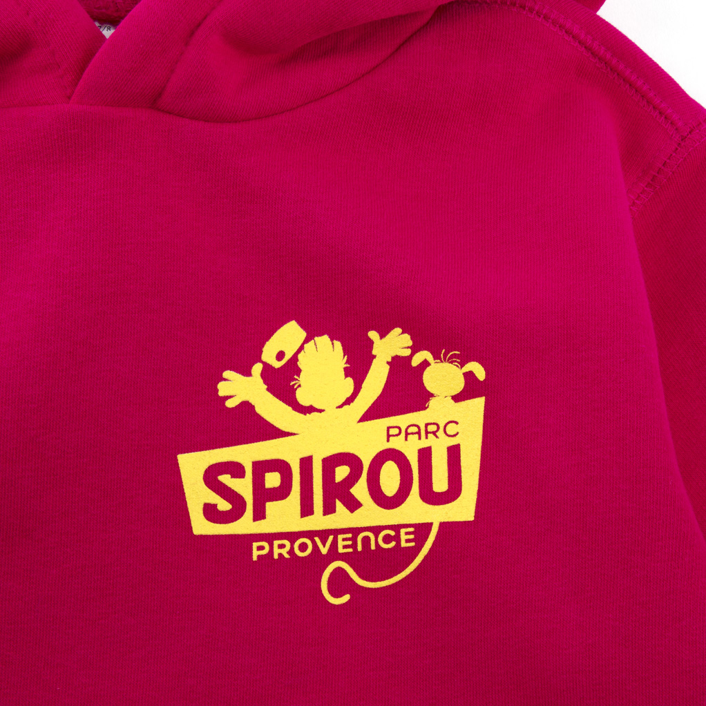 Sweat à Capuche enfant - Marsupilami Rose 7/8 ans - secondaire-2