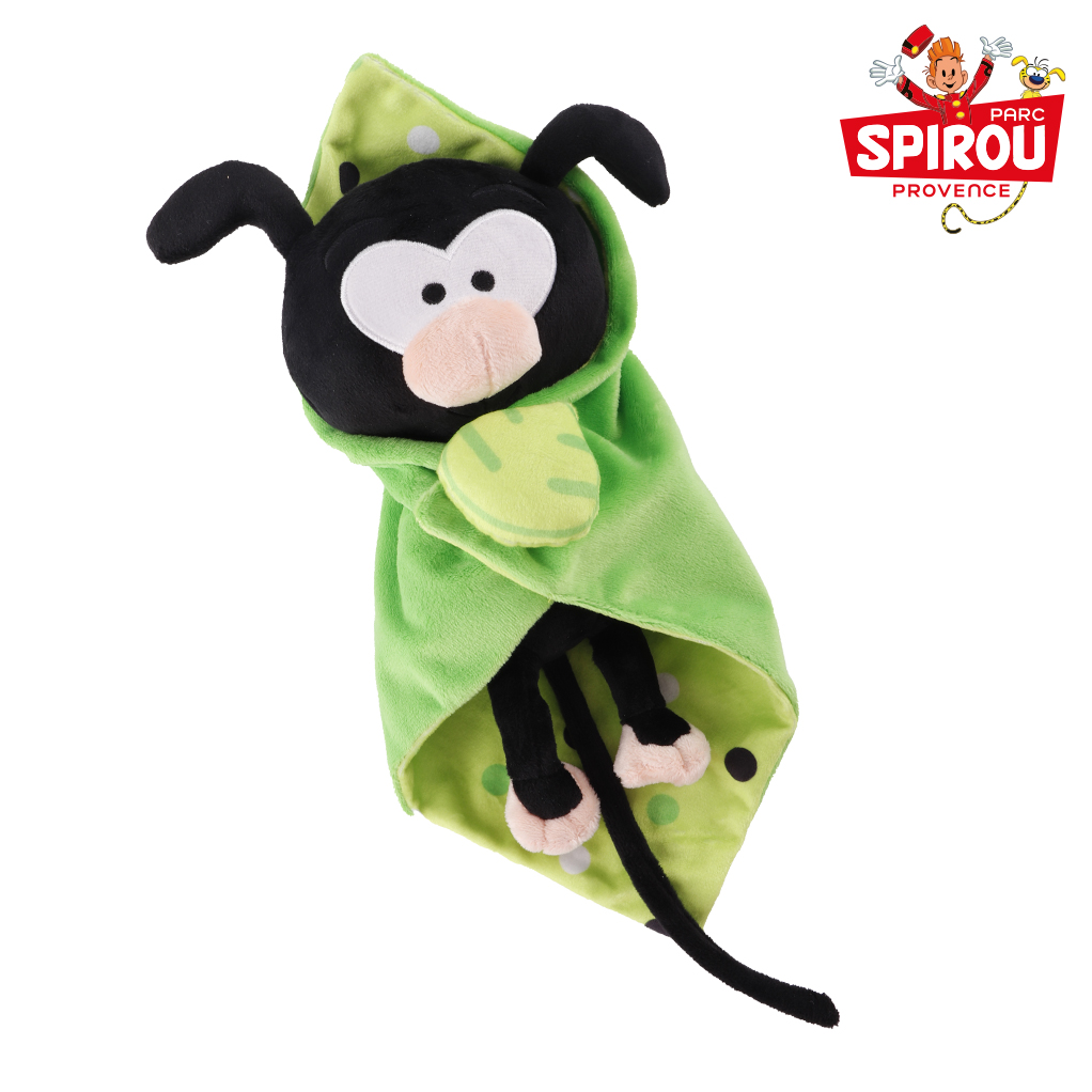 Parc Spirou - Peluche dans sa couverture Bobo - secondaire-2