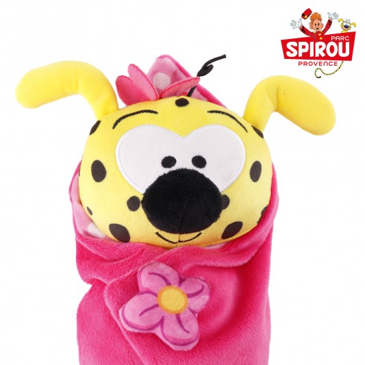 Parc Spirou - Peluche dans sa couverture Bibi - secondaire-2