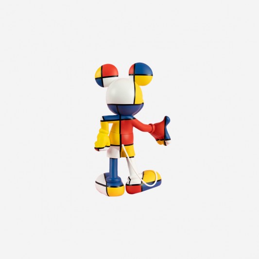 Figurine Mickey Welcome Art Collection Small - Piet Mondrian - secondaire-2