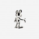 Figurine Mickey Welcome Chromé Argent Small - secondaire-1