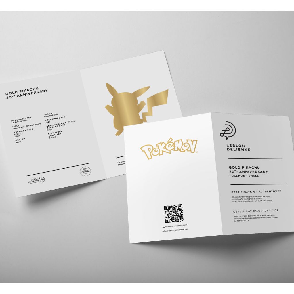 Pikachu Gold 30 ans - secondaire-2