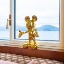 Figurine Mickey Welcome Chromé Or Small - secondaire-3