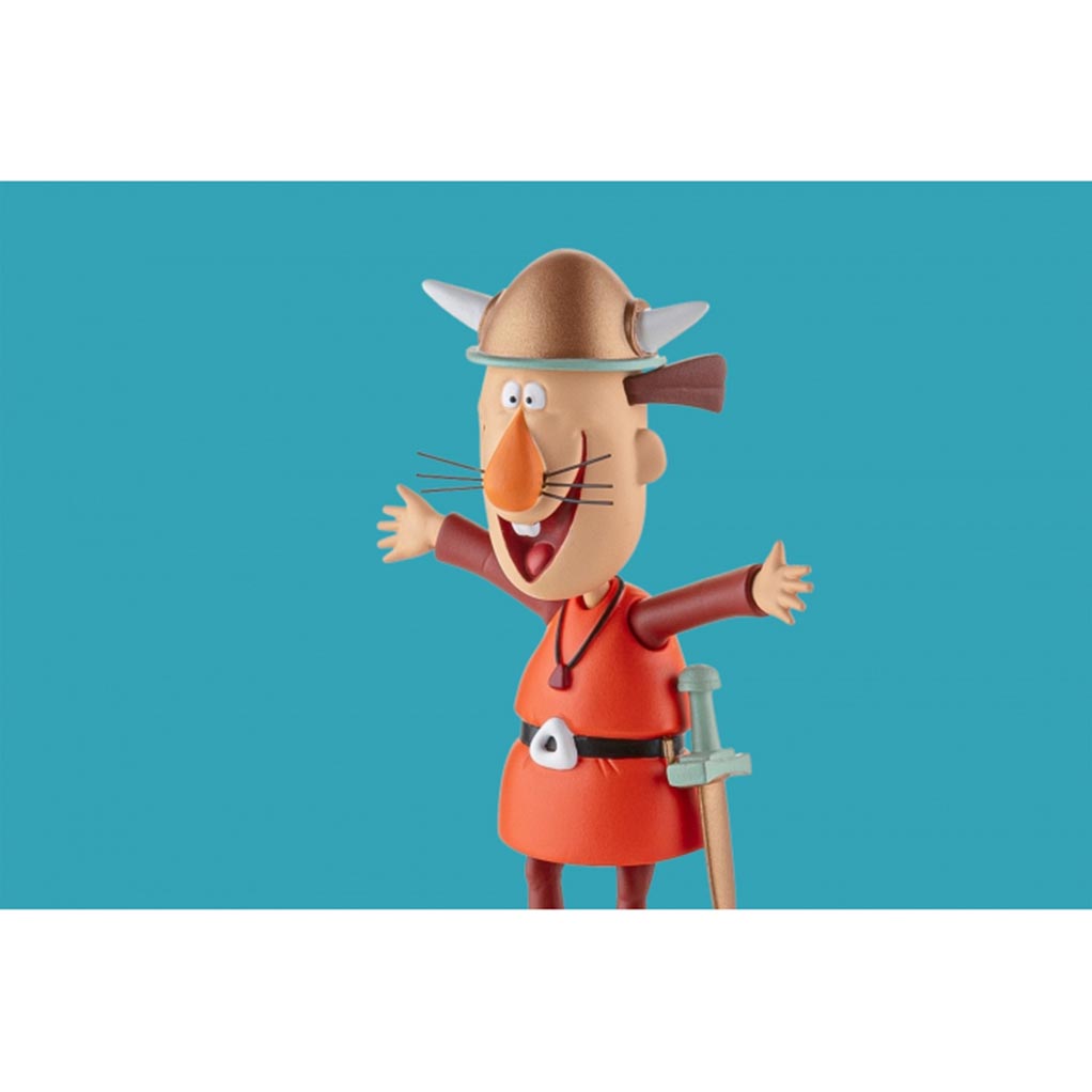 Ancienne Figurine PVC Vic Le Viking N°9 - Collection Vintage