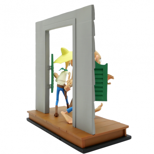 Figurine Lucky Luke : &quot;Les rivaux de Painful Gulch&quot; LMZ - secondaire-2