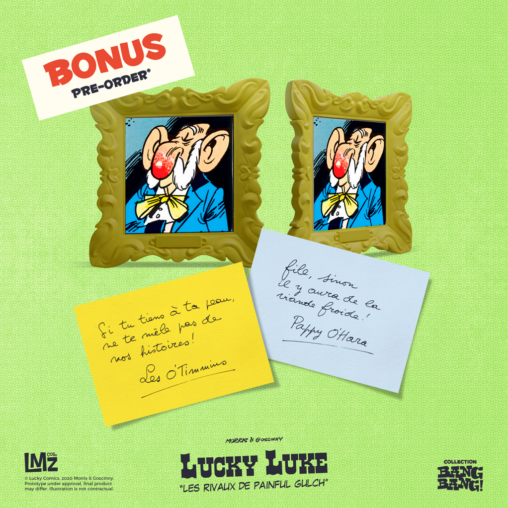 Figurine Lucky Luke : &quot;Les rivaux de Painful Gulch&quot; LMZ - secondaire-4