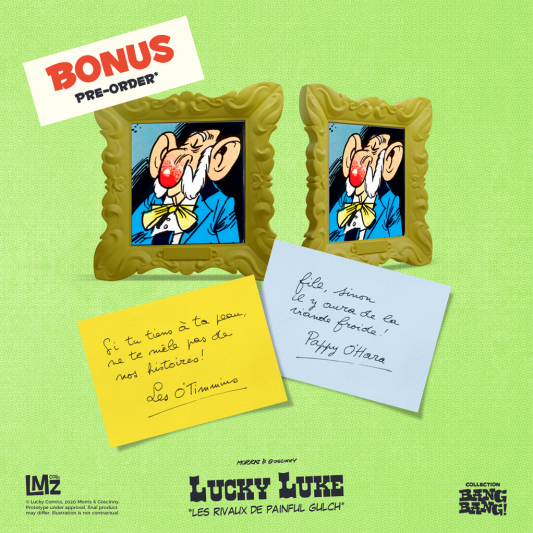 Figurine Lucky Luke : &quot;Les rivaux de Painful Gulch&quot; LMZ - secondaire-4