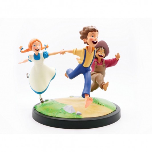 Figurine LMZ Collectibles, Tom Sawyer, Tom, Becky et Huck - secondaire-1