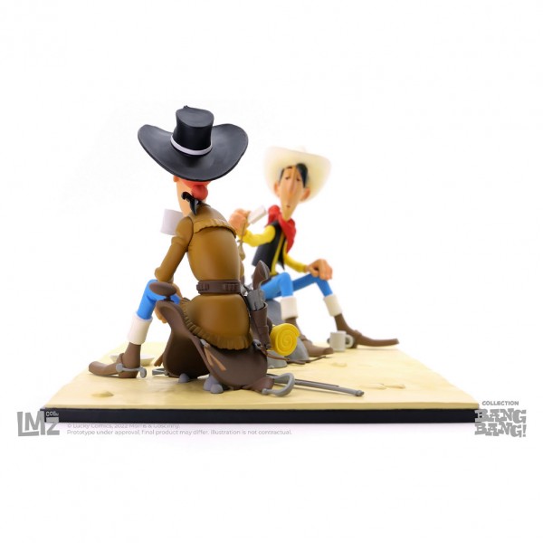 Figurine LMZ, Lucky Luke et Calamity Jane